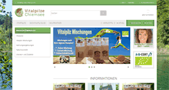 Desktop Screenshot of bio-heilpilze.com